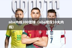 nba内线100佳球（nba现役10大内线）