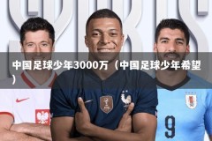 中国足球少年3000万（中国足球少年希望）
