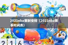2021nba赛制安排（2021nba赛事时间表）
