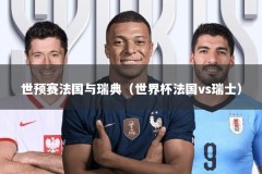 世预赛法国与瑞典（世界杯法国vs瑞士）