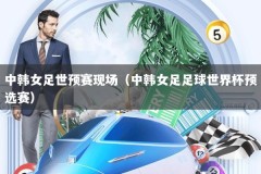 中韩女足世预赛现场（中韩女足足球世界杯预选赛）
