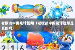 老板谈中国足球视频（老板谈中国足球视频是真的吗）