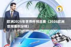 欧洲2026年世界杯预选赛（2026欧洲世预赛积分榜）