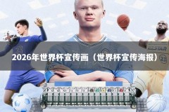 2026年世界杯宣传画（世界杯宣传海报）