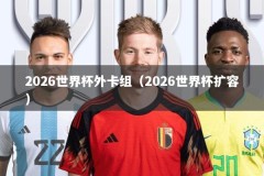 2026世界杯外卡组（2026世界杯扩容）