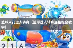 篮球入门过人转身（篮球过人转身连招组合教学）