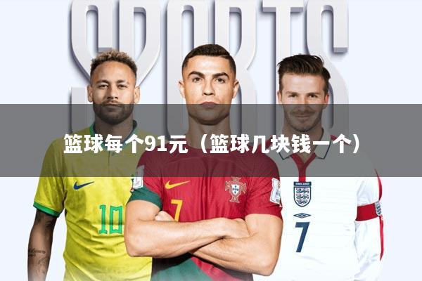 篮球每个91元(篮球几块钱一个)